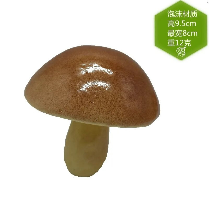 Élelmiszer-szimulációs modell Hamis hab gomba zöldséges ételek fotó kellékek Vicces Pleurotus Ostreatus asztaldísz bolt bemutató modell