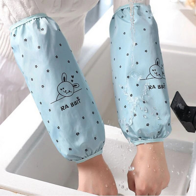 Neperšlampamos rankovės Moteriškos Antifouling Biuro rankovės Vyriškos Ilgos Darbinės Rankovės Mielos Animacinės Virtuvės Indų plovimo Valymo Rankovės