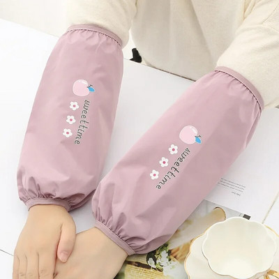A Pair 30*17cm Waterproof Oversleeves Housework Cleaning Anti-Dirty Sleeve Cuff Protection Kitchen Apron Accessories