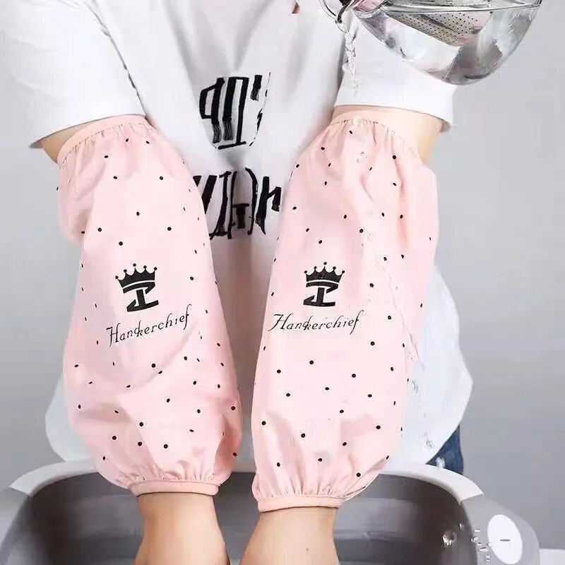 Animacinis filmas 30*18cm Neperšlampamos rankovės Namų ruošos darbų valymas nuo nešvarumų Rankovės Rankogalių apsauga Virtuvės prijuostės priedai