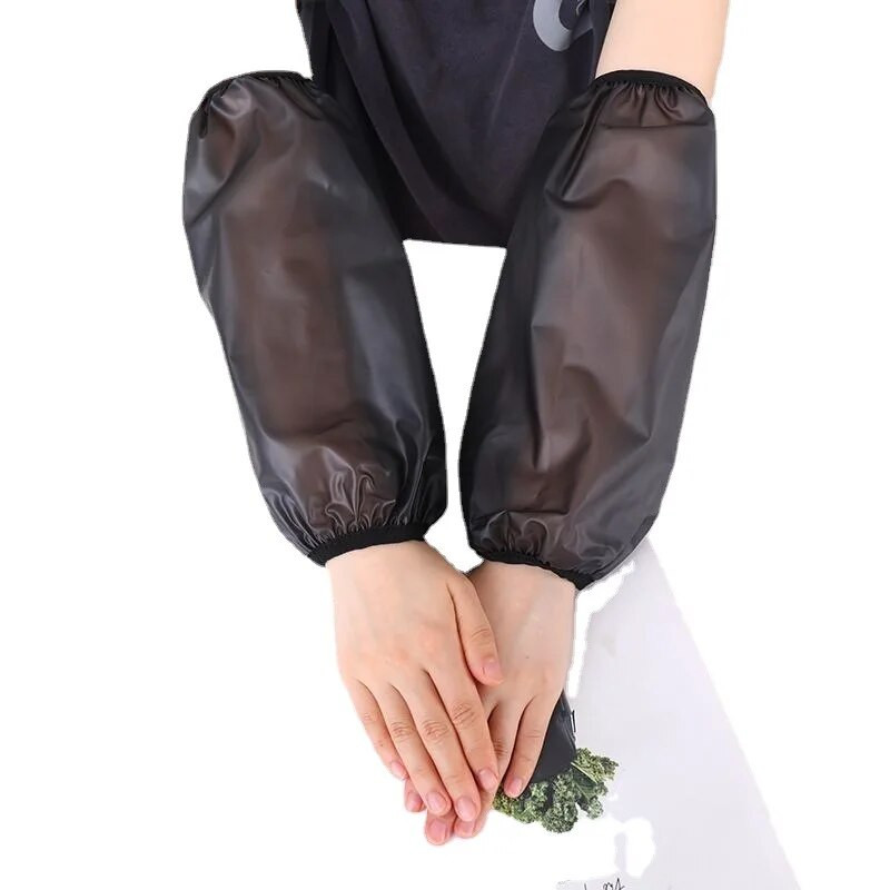 Nauja, apsauganti nuo užsiteršimo, atspari vandeniui ir purvinam darbui viešbučio specialios dilimui atsparios mados rankovės, skirtos maisto gaminimui