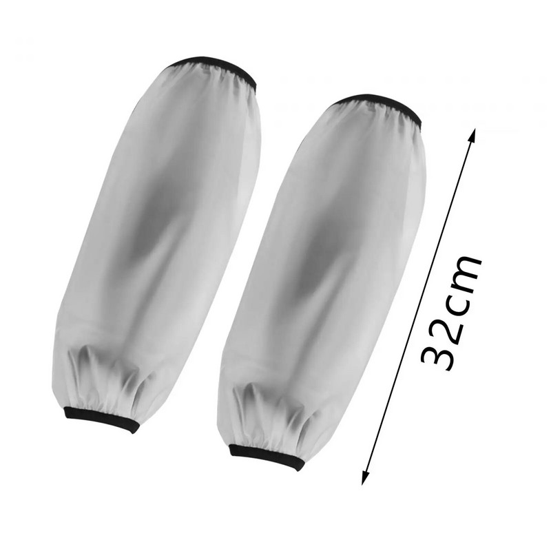 TPU vandeniui atsparios rankovės, apsaugančios nuo nešvarių namų ruošos darbų, valymas gelsvos spalvos rankovės rankovės rankovės rankogalių dangtelis virtuvės prijuostės priedai