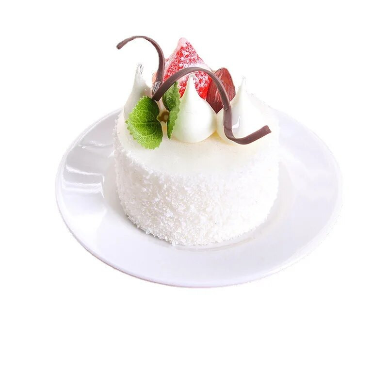 1 db műgyümölcs torta keksz hamis étel dekoráció fotózás Pro étel szimuláció tortamodell teásasztal dekoráció FCYY-055