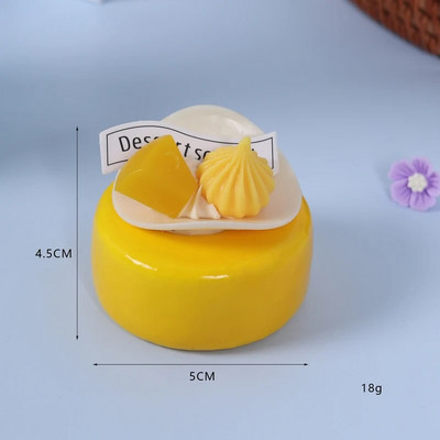 1 ΤΕΜ. Μπισκότα για κέικ τεχνητών φρούτων Fake Food Decoration Photography Pro Food Simulation Cake Model Διακόσμηση τραπεζιού τσαγιού FCYY-072