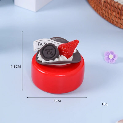 1 ΤΕΜ. Μπισκότα για κέικ τεχνητών φρούτων Fake Food Decoration Photography Pro Food Simulation Cake Model Διακόσμηση τραπεζιού τσαγιού FCYY-072