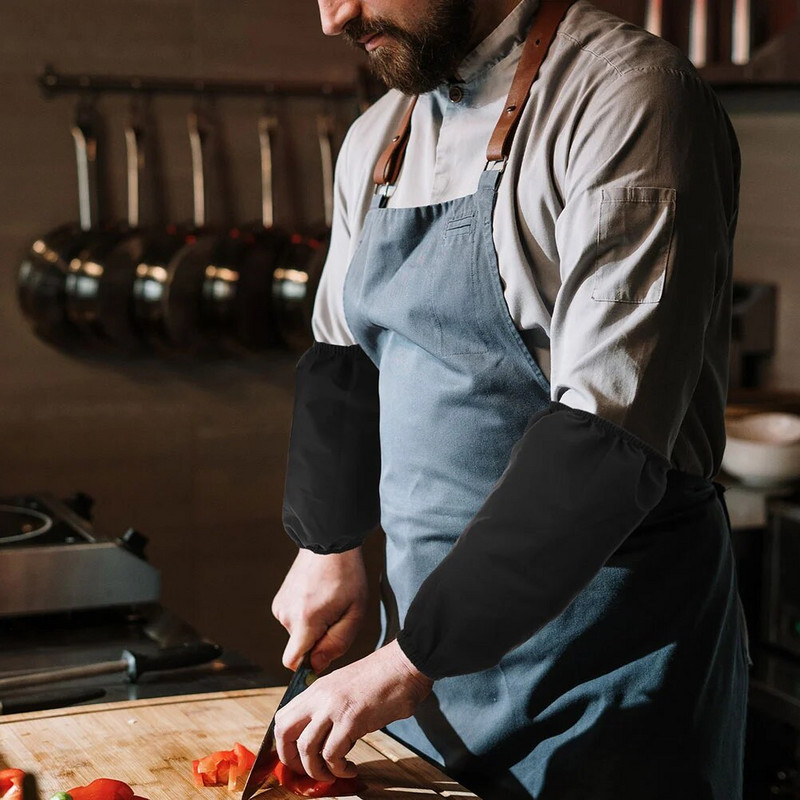 2 vnt. vandeniui atsparios rankovės rankovės, apsauginės daugiafunkcinės rankovės, ilgos valymo brezentas