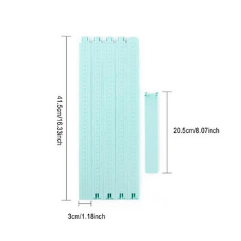 Сглобена линийка за височина 3D подвижна линийка за диаграма на растежа Многократно измерване на детска височина за бани, всекидневни и