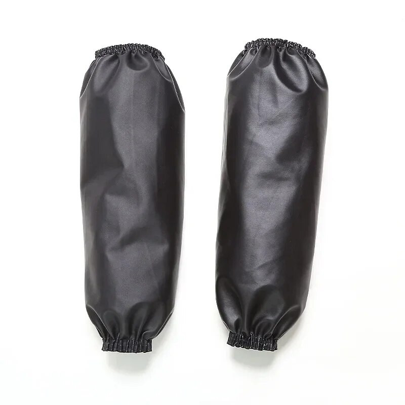 1Pair Vastag Fekete Oversleeve Vízálló, Olajálló Otthoni Konyhai Tisztítási Kiegészítők Vízálló Ujjak Felnőtt Karujjak