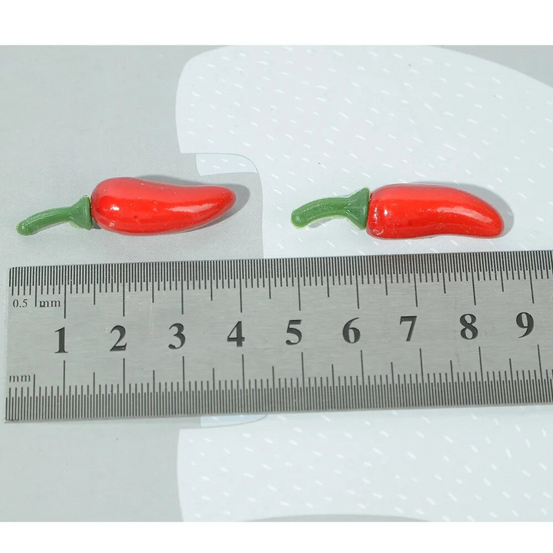 100 de bucăți de boabe mici de chili roșii, model de flori artificiale din plastic, stamine perlate, decorațiuni de nuntă, pentru grădină, transport gratuit