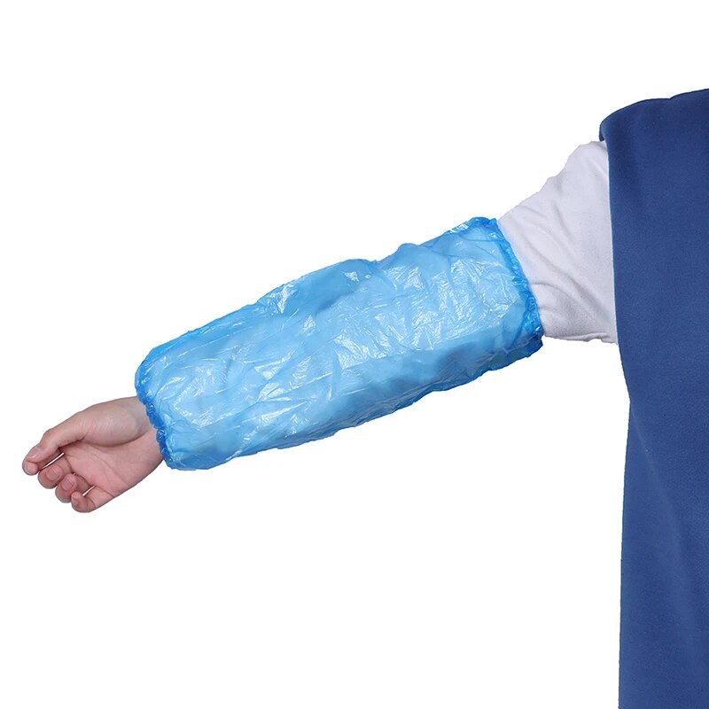 20 kom ekoloških jednokratnih zaštitnih rukava navlaka netoksična elastična kućanska plastika izdržljiva ruka vodootporna za čišćenje