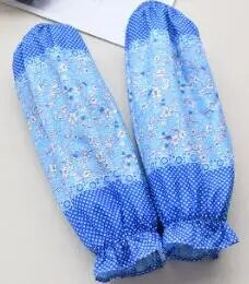 1 par kuhinjskih navlaka za kuhanje od poliestera, zadebljanja, protiv obraštanja, vodootpornih cvjetnih navlaka, pribora za čišćenje doma ND 014