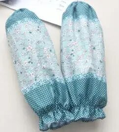 1 par kuhinjskih navlaka za kuhanje od poliestera, zadebljanja, protiv obraštanja, vodootpornih cvjetnih navlaka, pribora za čišćenje doma ND 014