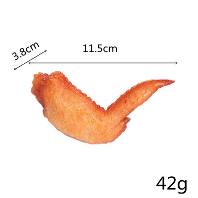 Simulacija pilećih krilaca Rekviziti lažne hrane Kuhinjski pileći bataci Model grumena