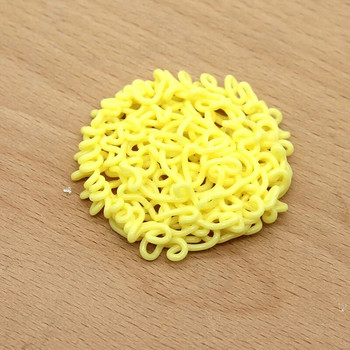 2 τμχ Εγχειρίδιο Fun Simulated Food Instant Noodles Model DIY Miniature Food Decorations Διακόσμηση κουκλόσπιτου Τεχνητά Noodles