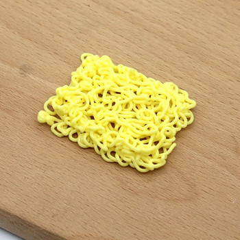 2 τμχ Εγχειρίδιο Fun Simulated Food Instant Noodles Model DIY Miniature Food Decorations Διακόσμηση κουκλόσπιτου Τεχνητά Noodles