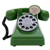 Loft American vintage viseći ružičasti model telefona na zidu, dekoracija dnevne sobe, kreativna dekoracija kafića za dom