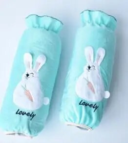 1 par kratkih dugih flaneliranih kaputa iz crtića zeca Zimski kaputi otporni na prašinu, rukavi, manšete, narukavi, pribor za čišćenje doma ND 033