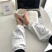 Korėjietiško stiliaus mielas animacinių filmų rankovės, buitinės biuro rankovės ilgomis rankovėmis, daugiafunkcis studentas, nuo nešvarumų, vandeniui atsparus viršutinis rankovės LC502