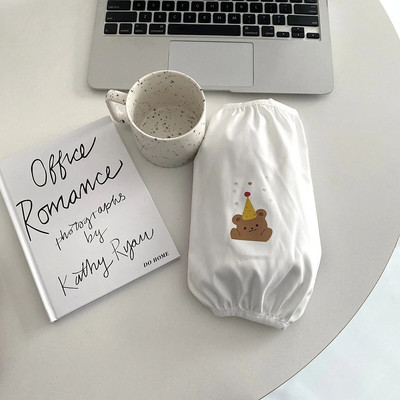 Korėjietiško stiliaus mielas animacinių filmų rankovės, buitinės biuro rankovės ilgomis rankovėmis, daugiafunkcis studentas, nuo nešvarumų, vandeniui atsparus viršutinis rankovės LC502