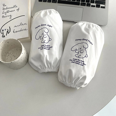 Korėjietiško stiliaus mielas animacinių filmų rankovės, buitinės biuro rankovės ilgomis rankovėmis, daugiafunkcis studentas, nuo nešvarumų, vandeniui atsparus viršutinis rankovės LC502