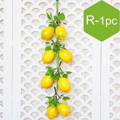 Dirbtinis modeliavimas Žaliųjų vaisių stygos Daržovių iešmeliai Namų siena Dekoratyvinis Restoranas Sienos Virtuvė Sodo dekoras