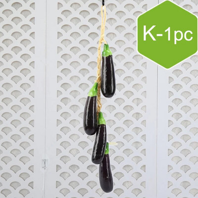 Dirbtinis modeliavimas Žaliųjų vaisių stygos Daržovių iešmeliai Namų siena Dekoratyvinis Restoranas Sienos Virtuvė Sodo dekoras