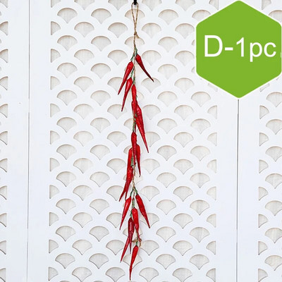 Dirbtinis modeliavimas Žaliųjų vaisių stygos Daržovių iešmeliai Namų siena Dekoratyvinis Restoranas Sienos Virtuvė Sodo dekoras