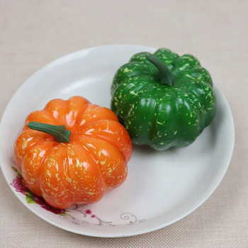 8,5x4,5 εκ. Προσομοίωση Λαχανικά Μοντέλο κολοκύθας Τεχνητά ψεύτικα φρούτα DIY Διακόσμηση γενεθλίων σπιτιού Χειροτεχνίες για αποκριάτικο πάρτι