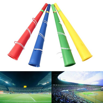 Музикални инструменти с произволен цвят Европейска купа Подвижни клаксони за развеселяване на футболен стадион Vuvuzela Горна за мажоретки Детска играчка за тромпет