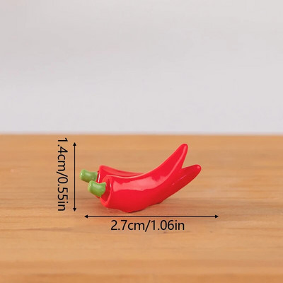 Simulált Zöldség Mini Hamis Zöldségmodell Mesterséges élelmiszerek Növényi díszek Tájkép Miniatűr Kiegészítők Lakásdekor