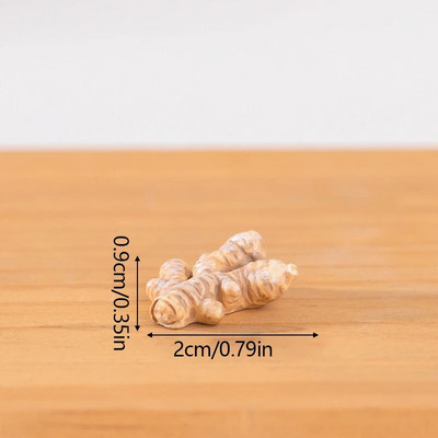 Simulált Zöldség Mini Hamis Zöldségmodell Mesterséges élelmiszerek Növényi díszek Tájkép Miniatűr Kiegészítők Lakásdekor