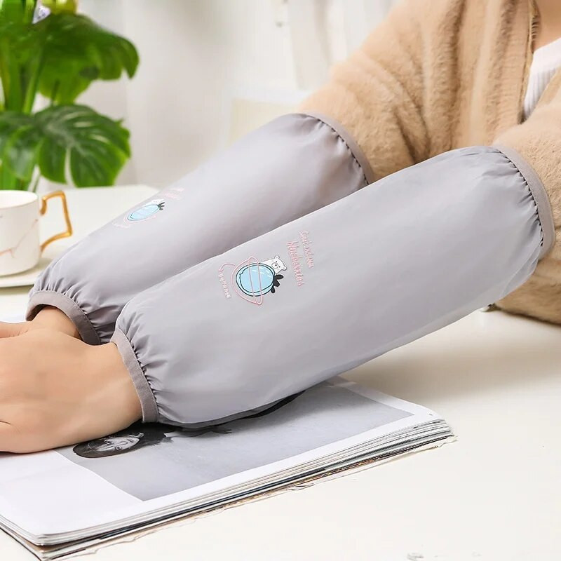 Naujos rudens ir žiemos vandeniui atsparios ir puvimą mažinančios rankovės suaugusiems studentams Animacinių filmų striukės rankovės Darbinės rankovės