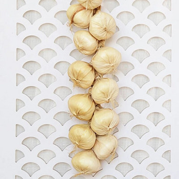 Τεχνητό σκόρδο προσομοίωσης ψεύτικο στολίδι επίδειξης λαχανικών για διακόσμηση συλλογών πάρτι κρεβατοκάμαρας σπιτιού
