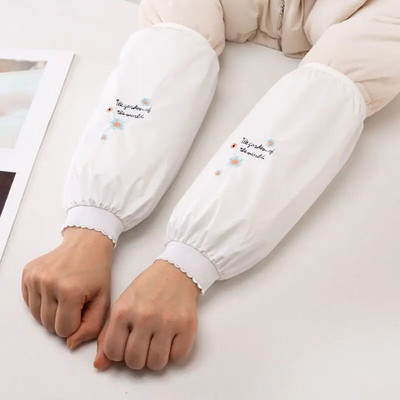 Водоустойчиви горни ръкави Кухненски Маслоустойчиви Инструменти за почистване Инструменти за бродерия Ръкави за ръце Устойчиви на замърсяване Ръкави за домакинска работа Шик