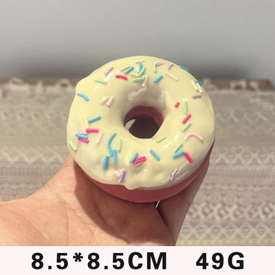 Симулация на понички Мека кухненска декорация, фалшив комплект за хляб, реквизит за гурме фотография, играчки за детски модели за фотография