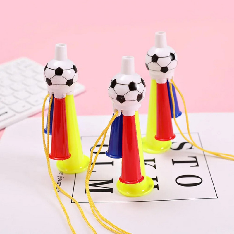2 DB Sportsíp kellékek Focimérkőzés Hangulat kellékek Kéttónusú kis hangszóró Személyiség Kreatív kürt síp parti kellékek
