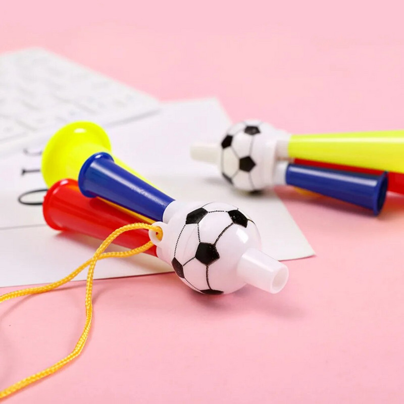 2 DB Sportsíp kellékek Focimérkőzés Hangulat kellékek Kéttónusú kis hangszóró Személyiség Kreatív kürt síp parti kellékek
