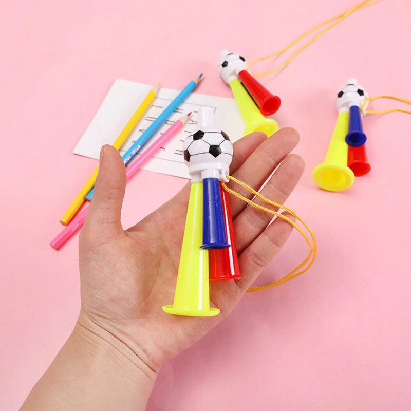 2 DB Sportsíp kellékek Focimérkőzés Hangulat kellékek Kéttónusú kis hangszóró Személyiség Kreatív kürt síp parti kellékek