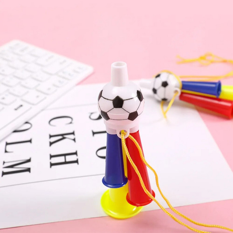 2 DB Sportsíp kellékek Focimérkőzés Hangulat kellékek Kéttónusú kis hangszóró Személyiség Kreatív kürt síp parti kellékek