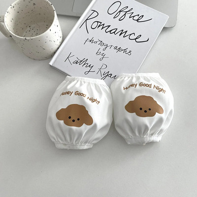 Nauja animacinių filmų spausdinimo vaikiška rankovė miela mergaičių mokyklinė rankovė, apsauga nuo užsiteršimo, vandeniui atspari vaikiška trumpomis rankovėmis LC503