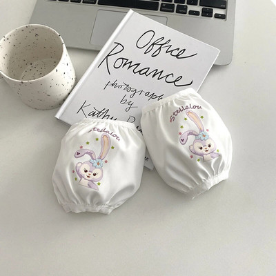 Nauja animacinių filmų spausdinimo vaikiška rankovė miela mergaičių mokyklinė rankovė, apsauga nuo užsiteršimo, vandeniui atspari vaikiška trumpomis rankovėmis LC503