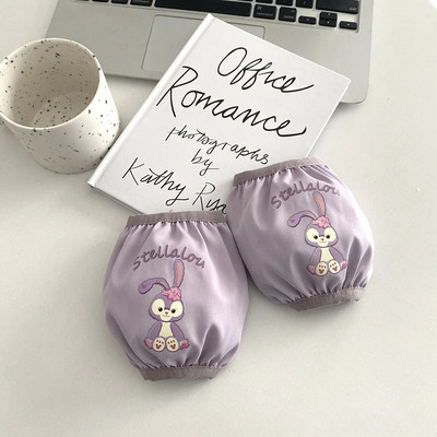 Nauja animacinių filmų spausdinimo vaikiška rankovė miela mergaičių mokyklinė rankovė, apsauga nuo užsiteršimo, vandeniui atspari vaikiška trumpomis rankovėmis LC503