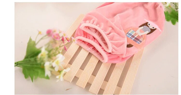 1 чифт анимационни момичета с горен ръкав Flannelette Зимни палта Прахоустойчиви ръкави с маншет Горни ръкави Инструменти за почистване на дома Аксесоари ND 015