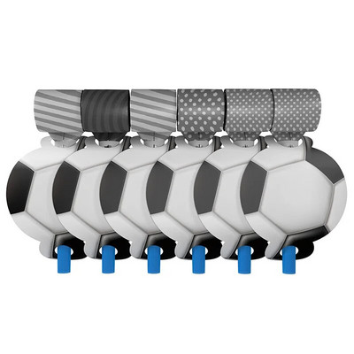 6tk/partii piraadimäng Party Blowout Whistles jalgpall Blowing Dragon printsess/prints Blowout lastele sünnipäevapeo tarvikud