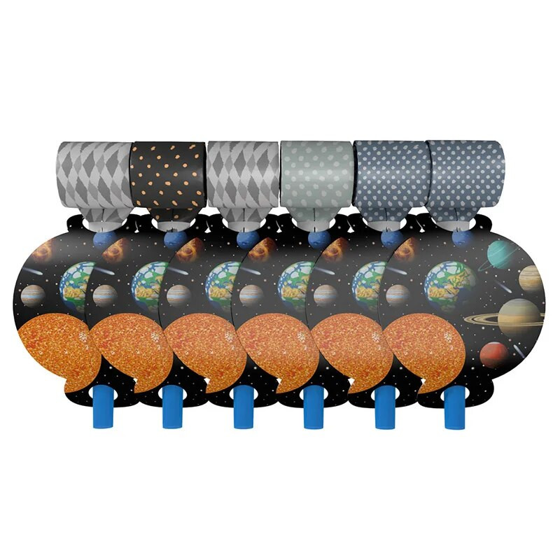 6tk/partii piraadimäng Party Blowout Whistles jalgpall Blowing Dragon printsess/prints Blowout lastele sünnipäevapeo tarvikud