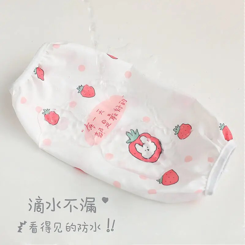 Crtani vodootporni rukavi Studentice Dugi rukavi Kućanska kuhinjska odjeća Narukav protiv obraštanja i otporan na prljavštinuLC501