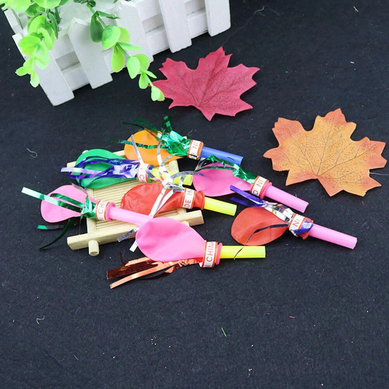 Kifújó léggömb zenés rojtos csillogó sípok kifújó játékok születésnapi karácsonyi ünnepi partira