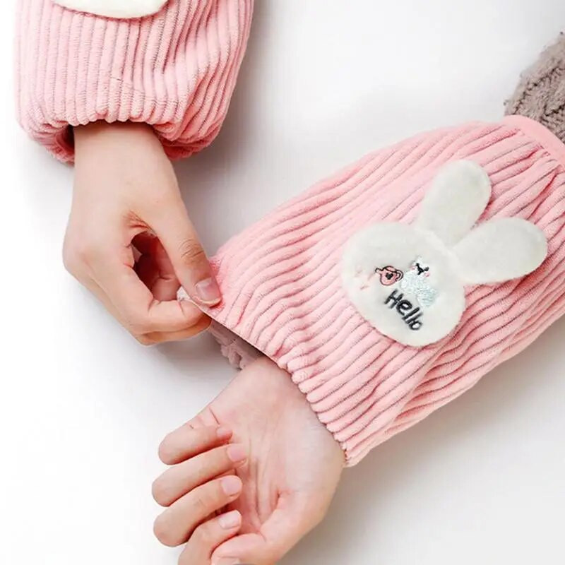 Ujjfülek Kar Aranyos Nyúlkar ujjak Kar Ujjak Takarók Karujjak Újrafelhasználható Konyhai Ujjak Ruha Ujj Női