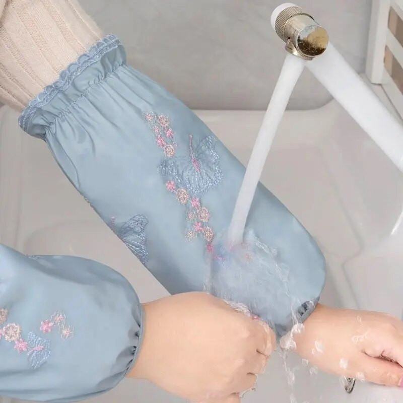 Narukavi Jesen Zima Sezona Vodootporni Rukavi Korejski Otporni na ulje Kućanstvo Dugi Rad Odrasli 2023 Novo Antivegetativno