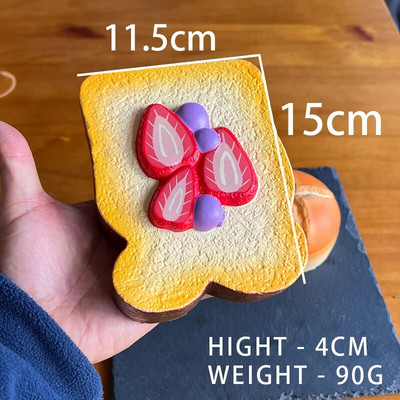 Armas maasikaröstsai, leiva-stressi leevendaja, aeglaselt kerkiv kreem, lõhnav dekompressioonravim, kingituseks mõeldud mänguasjad.